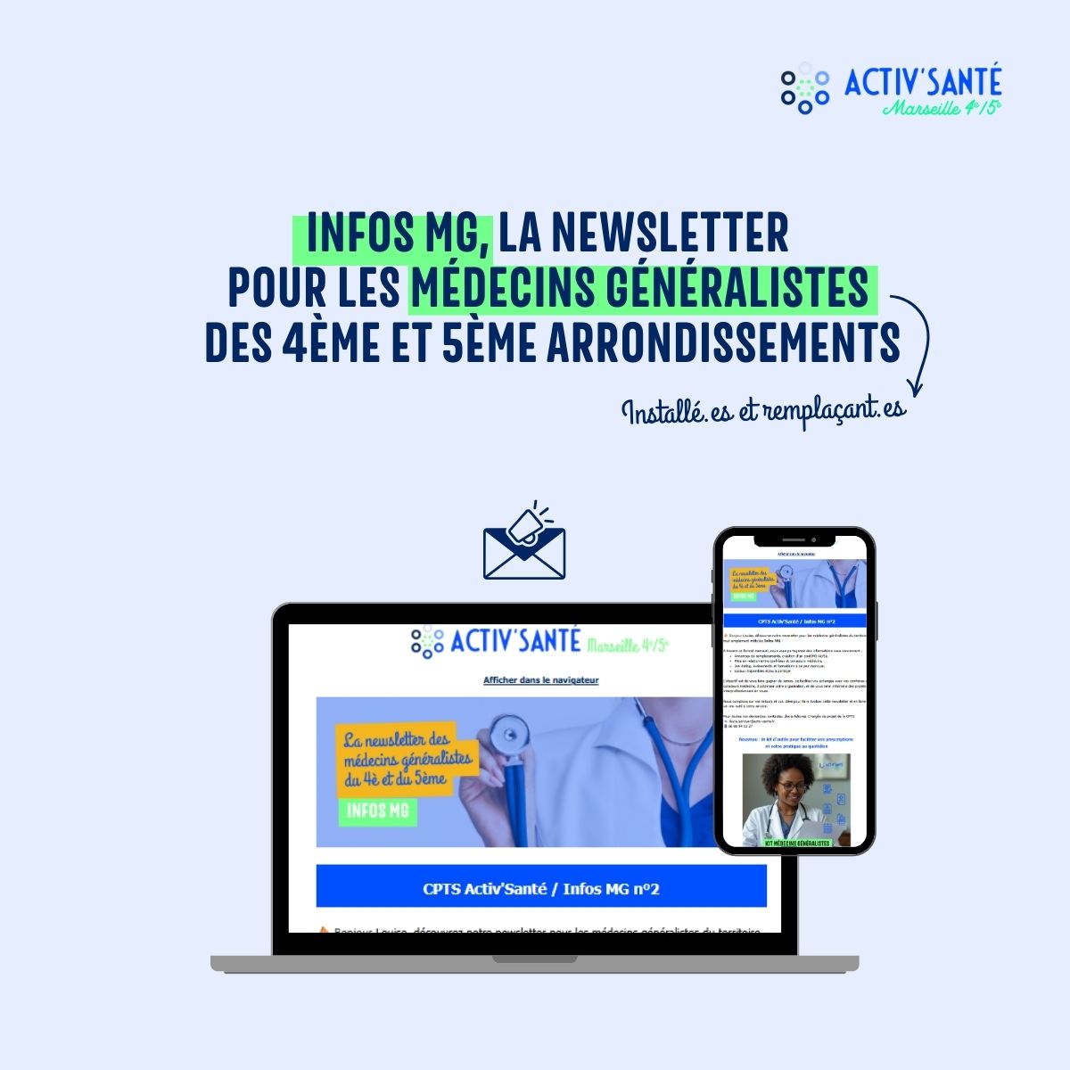 Newsletter Infos MG - CPTS Activ'Santé
